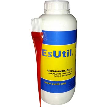 Decapante especial de acero inoxidable (decap-inox gel f)