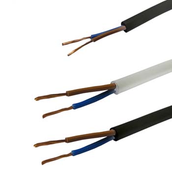 Cable manguera redonda con 2 hilos