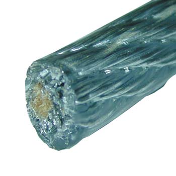 Cable de acero galvanizado plastificado