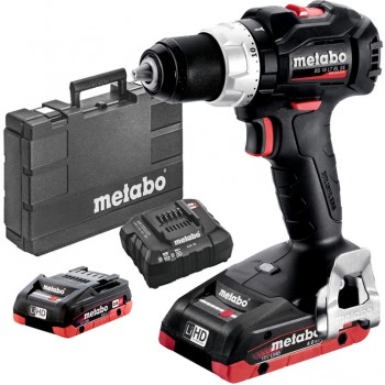 Taladradora atornilladora de batería metabo mod. bs 18 lt bl se