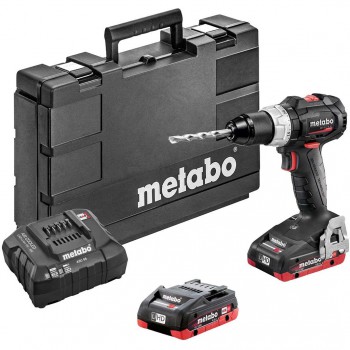 Taladradora de percusión de batería de 18 voltios metabo mod. sb 18 lt bl se