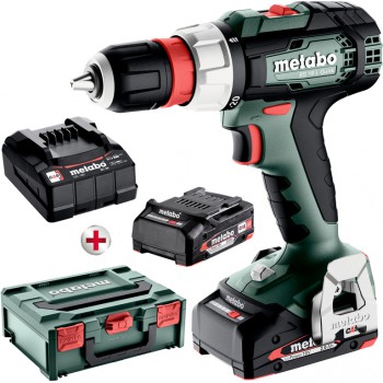 Taladro atornillador de batería de 18 voltios metabo mod. bs 18 l quick