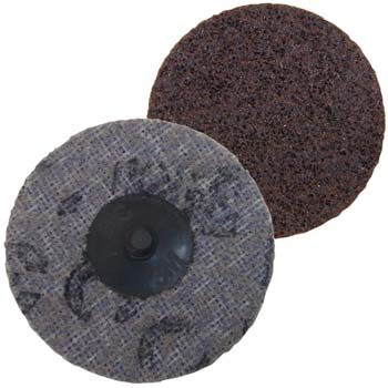 Disco scotch-brite™ de fibra surface conditioning se con sistema de fijación roloc™
