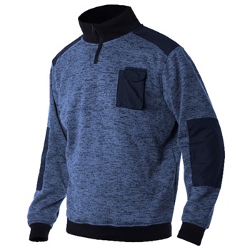 Jersey jaspeado de cuello alto mod. 4815