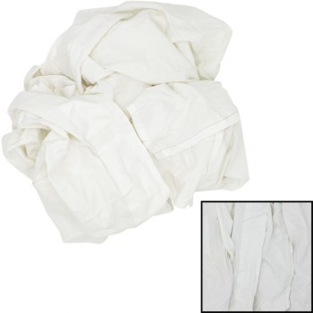 Paquete de trapos de sábana blanca (5 kg)