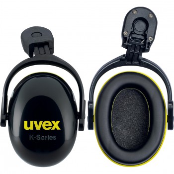Orejeras de protección auditiva para casco uvex ref. pheos k2p magnet