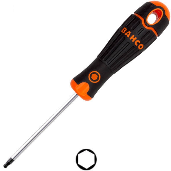 Destornillador TORX inviolable doble mango Bahco Ergo