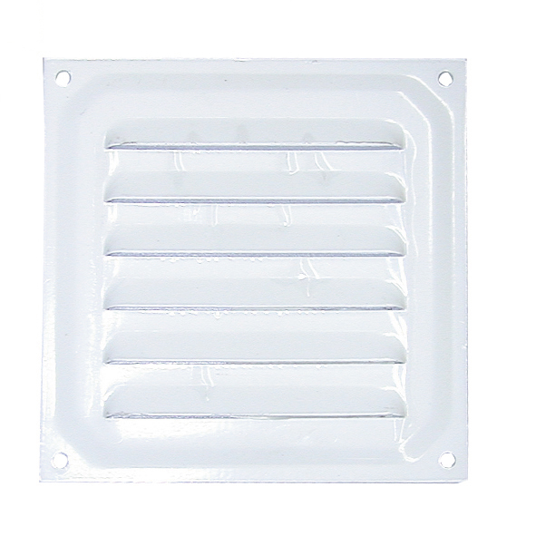 Yinpecly 2 rejillas de ventilación de aleación de aluminio de 9.843 in de  largo, rejilla de ventilación rectangular con rejilla de ventilación de  9.84