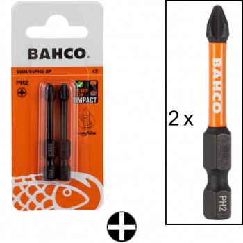 Pack de puntas de torsión de impacto (2 unidades) (1/4