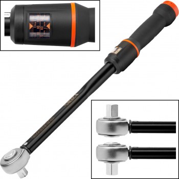 Llave dinamométrica mecánica con cuadradillo pasante ref. 74wr-50 - 74wr-100b - 74wr-100 - 74wr-200 - 74wr-300 - 74wr-340 - 74wr-400