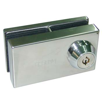 Cerradura de media altura para puertas de cristal