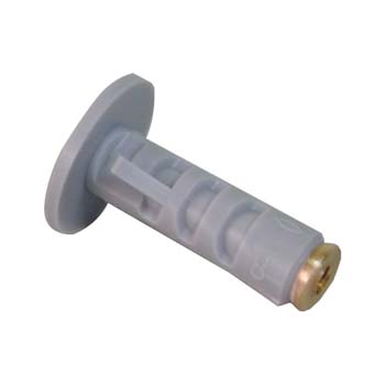 Taco de nylon con cono de expansión metálico 