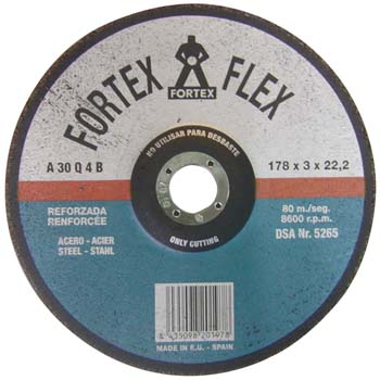 Disco de tronzar a30q4b fortex flex