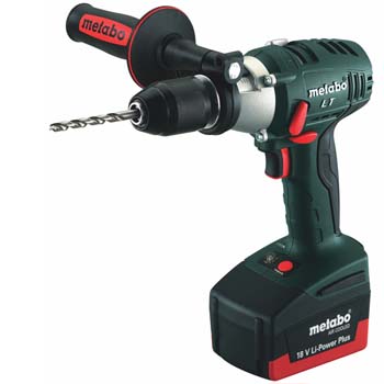 Taladradora de percusión con acumulador de 18 voltios metabo mod. sb 18 lt impuls