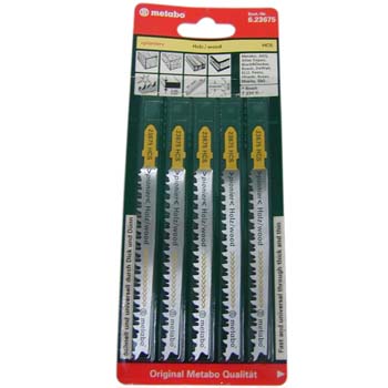 Juego de hojas de sierra de calar metabo ref. 62367500