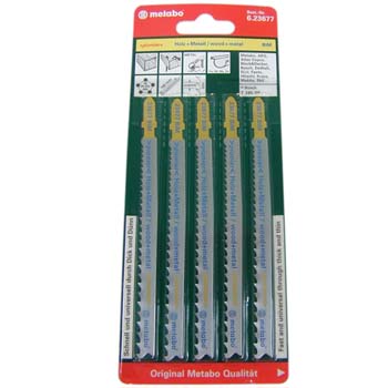 Juego de hojas de sierra de calar metabo ref. 62367700
