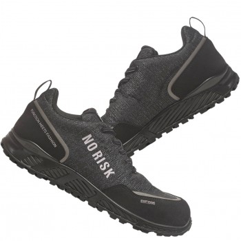 Zapatos de protección no risk mod. black panther pro ref. 1247.50 s3 src esd