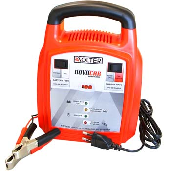 Cargador automático para baterias de 12v y 20-120ah mod. novacar 10a