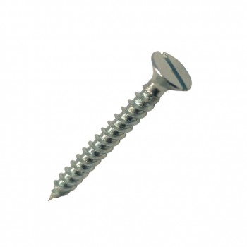 Tornillo ref. ra-72 cabeza avellanada ranurada de acero cincado